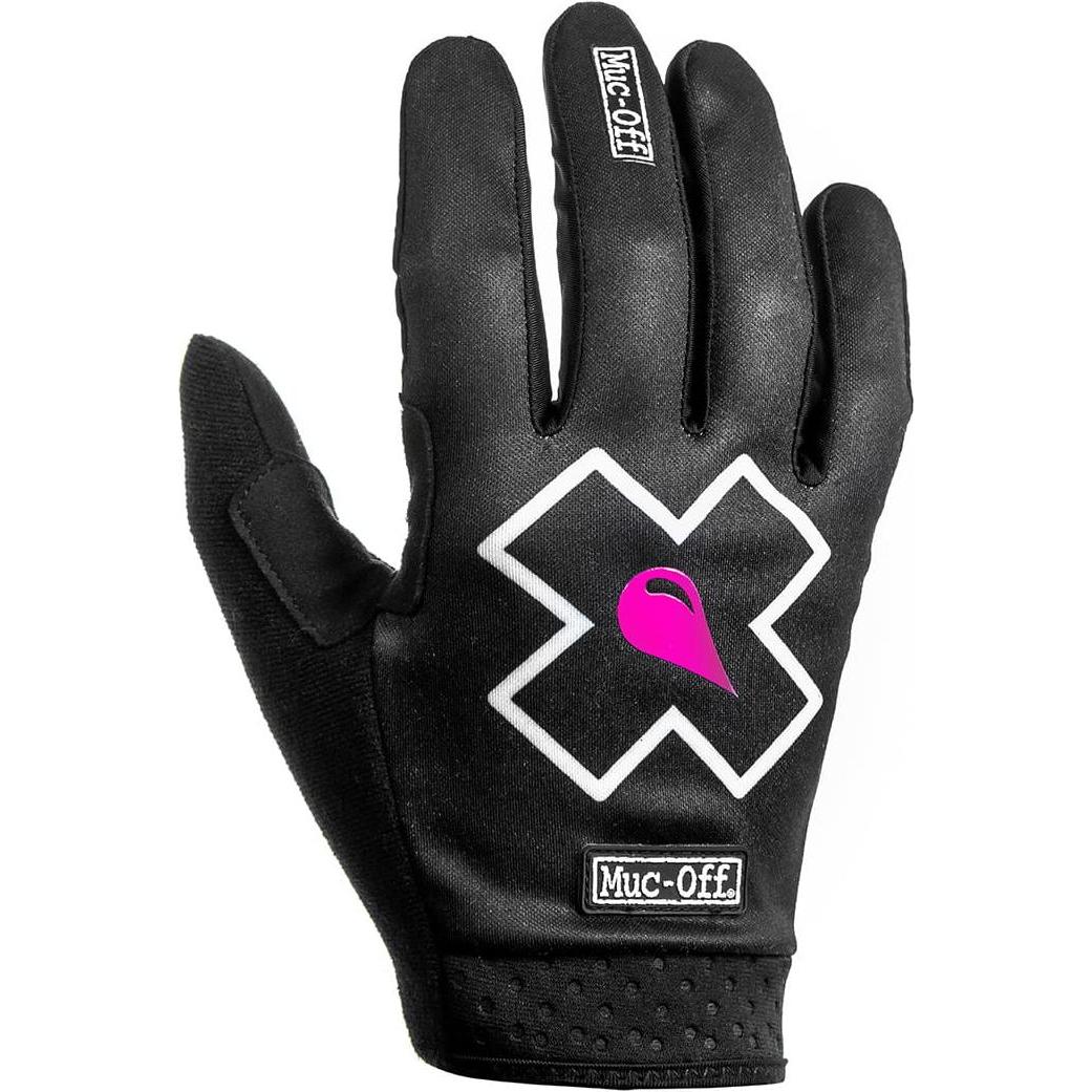Muc-Off, Handschuhe, MTB Youth Handschuhe - Schwarz, Rosa, (XS, S, M, L)