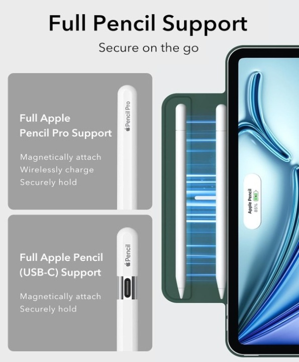 Produktbild ESR Rebound Magnetic Case (iPad Air 11 2024 (M2), iPad Air 10.9 (2022), IPad Air 10.9 (2020), IPad 11” (2018/2020/2021))