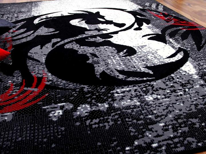 Produktbild Pergamon Trendline Teppich Drachen (160 x 225 cm)