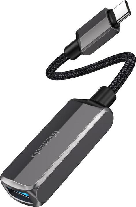Actual product image Mcdodo CA-2830 OTG 2in1 Convertor USB-C do USB-C + USB-A (USB-C, USB-A, USB-C)