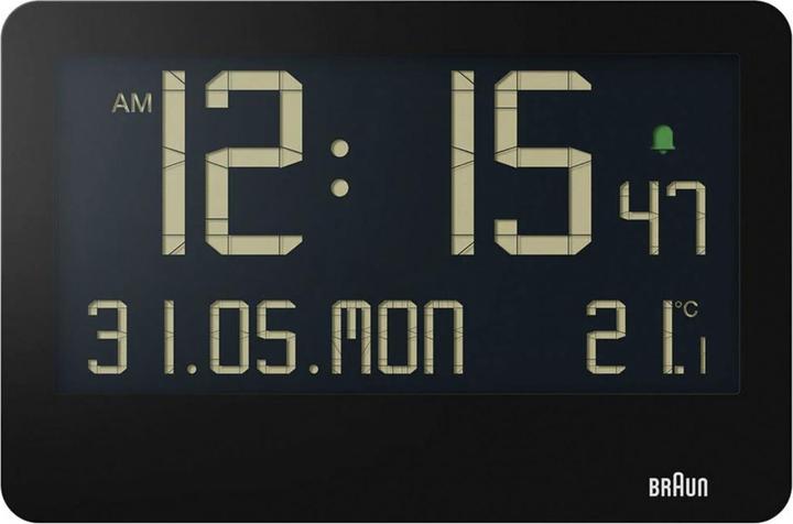 Braun Quartz wall clock