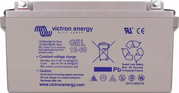 Victron Energy Batteria a ciclo profondo GEL 12V/60Ah (12 V, 60 Ah)