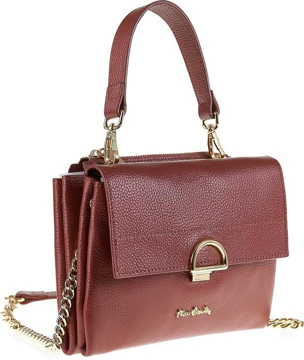 Produktbild Pierre Cardin Damen Schultertasche Made In Italy - Modell Solara Lux - 100% Leder - 21.0 X 16.0 X 6.5 Cm