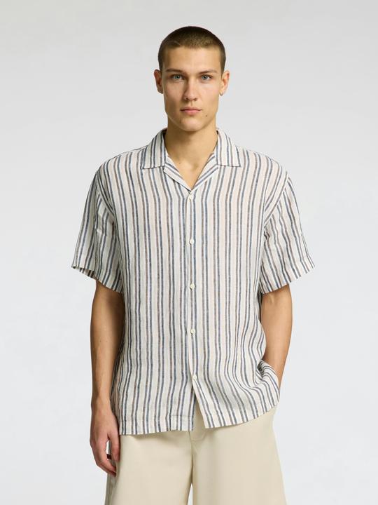 Produktbild Selected 100% Leinen Kurzarmhemd (L)