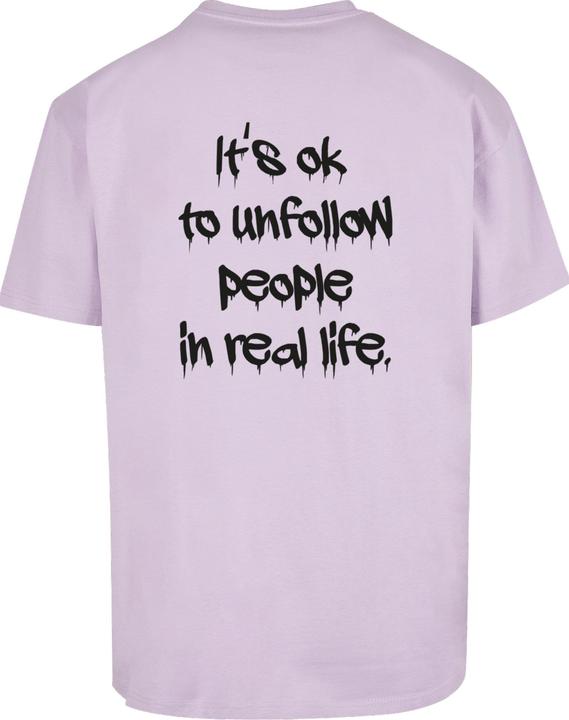 Produktbild Merchcode Unfollow front X Oversize Tee - 112215 (M)