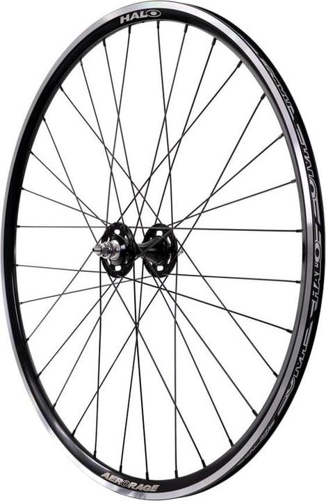 Produktbild Halo Aerorage Track Bahn-Laufrad Vorderrad 28 Zoll - abgedreht - schwarz (Vorderrad, 28")