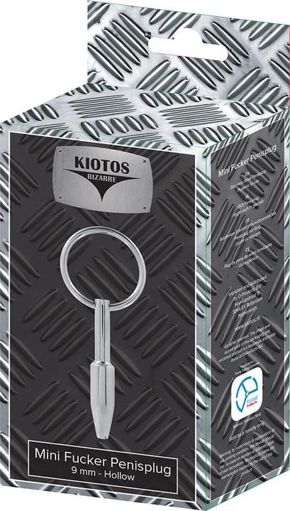Produktbild Kiotos Bizarre - Mini Fucker Penisplug - 9 mm Hollow