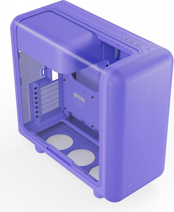 Actual product image Hyte X50 Mid Tower Case Taro Milk (ATX, mATX, Mini-ITX)