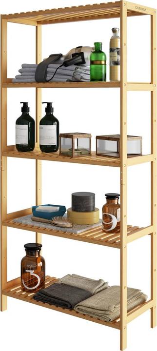 Actual product image Casaria Standing shelf (130 x 60 x 26 cm)