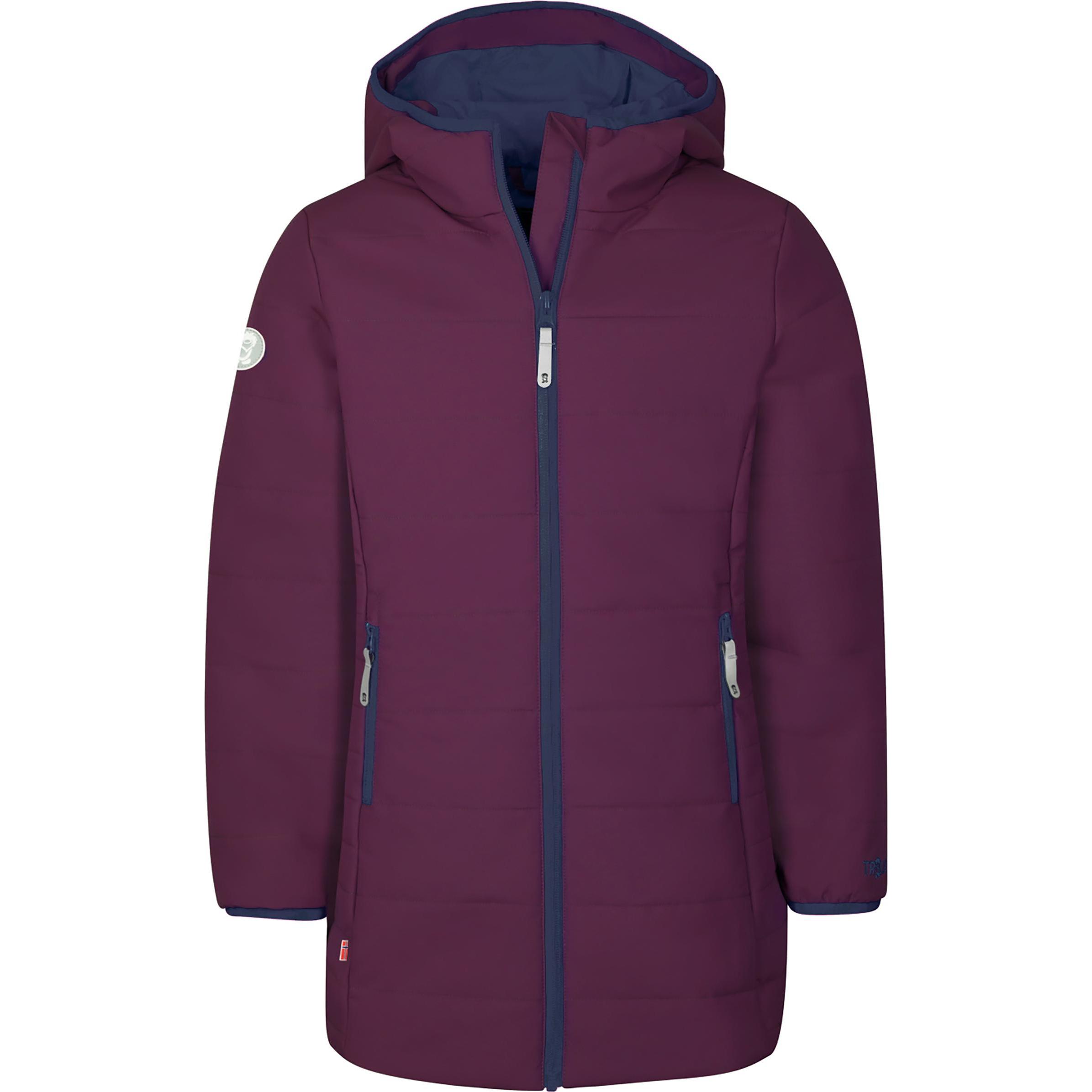 Trollkids, Mädchen, Jacke, Girl's Stavanger Coat (104), Violett, 104