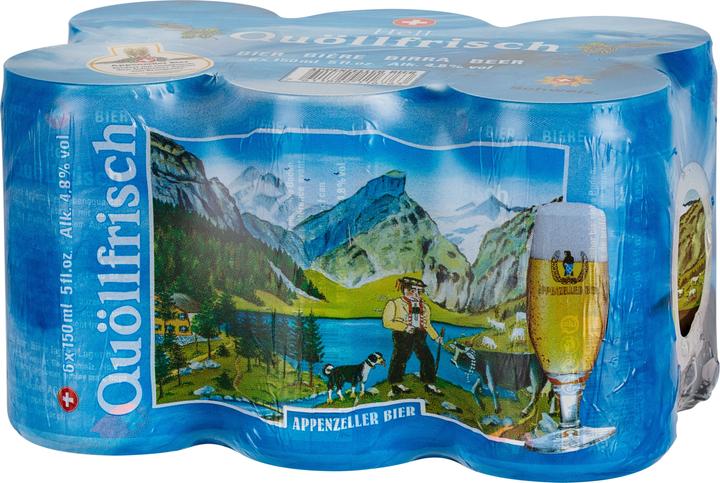 Immagine prodotto Appenzeller Bier Quöllfrisch (6 x 0,15 l)