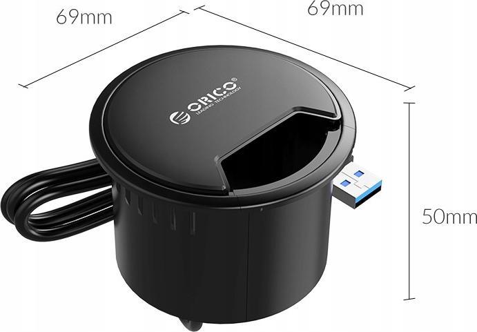 Produktbild Orico HUB USB-A 3.1 4XUSB-A 5GBPS DESKTOP (USB-A, 4 Ports)