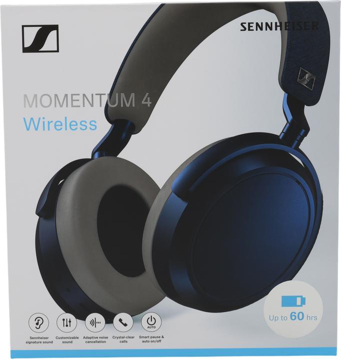 Actual product image Sennheiser Momentum 4 Wireless (ANC, 60 h, Cable, Wireless)
