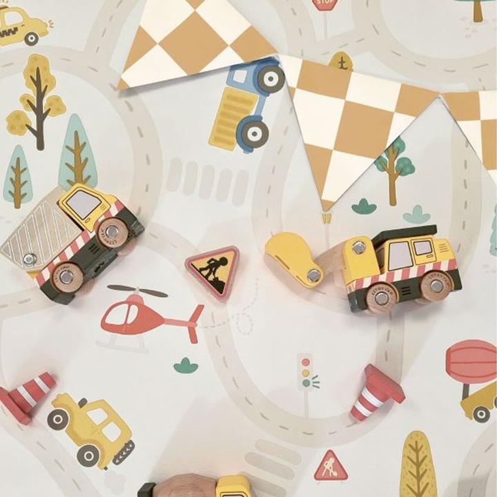 Produktbild Holden Décor Roundabout Road Strukturtapete