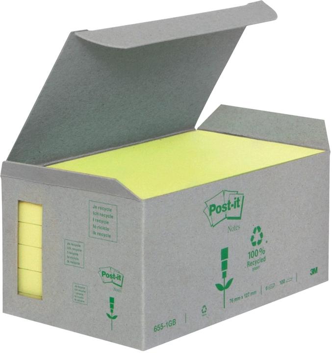 Actual product image Post-it recycling (76 x 127 mm)