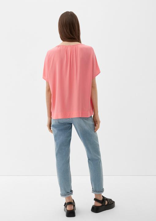 Produktbild S.Oliver Bluse Viskosebluse mit Raffung (34)