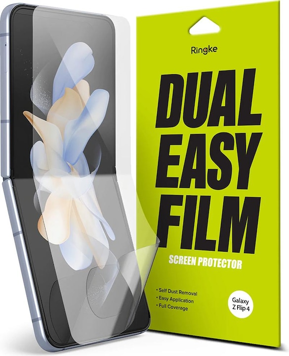 Produktbild Ringke Ringle Schutzfolie Folie 2 - Pack Galaxy Z Flip 4 (Samsung Galaxy Z Flip4)