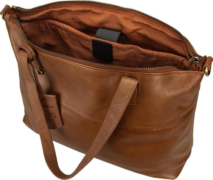 Image du produit Burkely Natural Norah Shopper Sac en cuir 36 cm pour ordinateur portable (10 l)