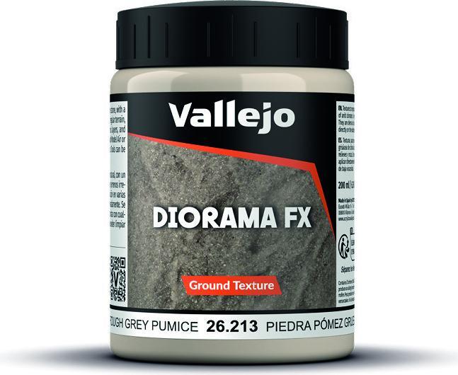 Actual product image AirbrushKing Gray pumice (coarse) 200ml - Vallejo
