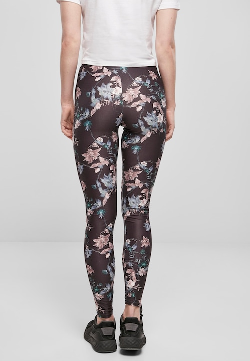 Actual product image Urban Classics Ladies Soft AOP Leggings - 16531 (XL)