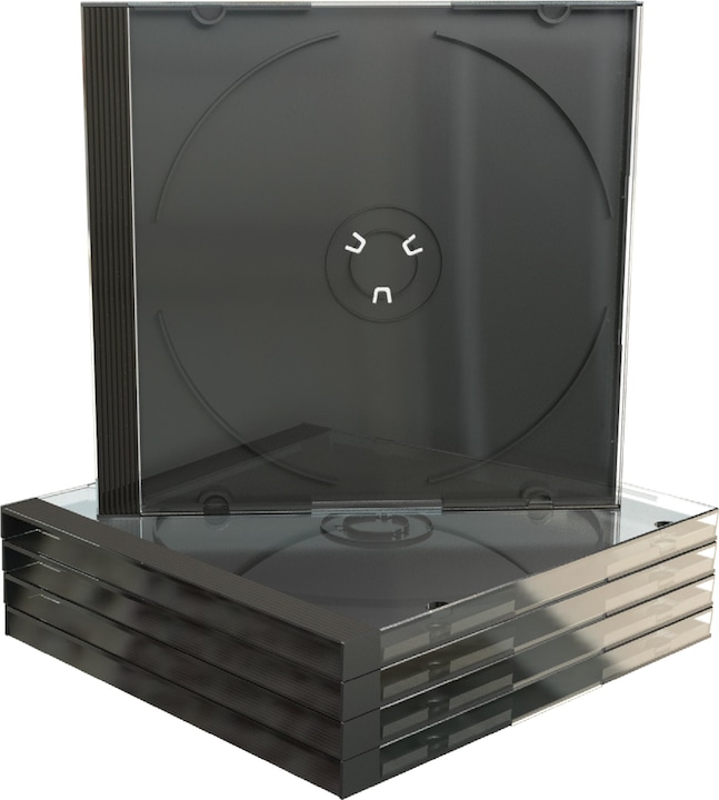 Produktbild MediaRange CD / DVD Retail Pack 1er Jewel Cases 5Stk.