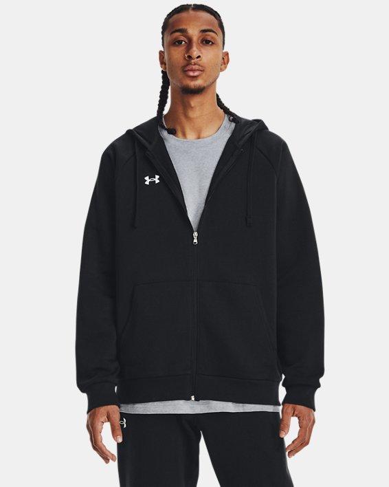 Actual product image Under Armour Rival Fleece Full Zip Hooded Jacket Mens (S)