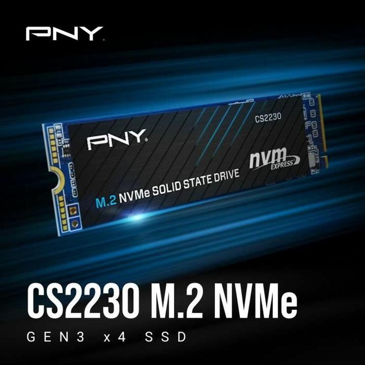 Actual product image PNY DISQUE SSD CS2230 2TO (2000GO) - NVME M.2 TYPE 2280 (2000 GB, M.2 2280)
