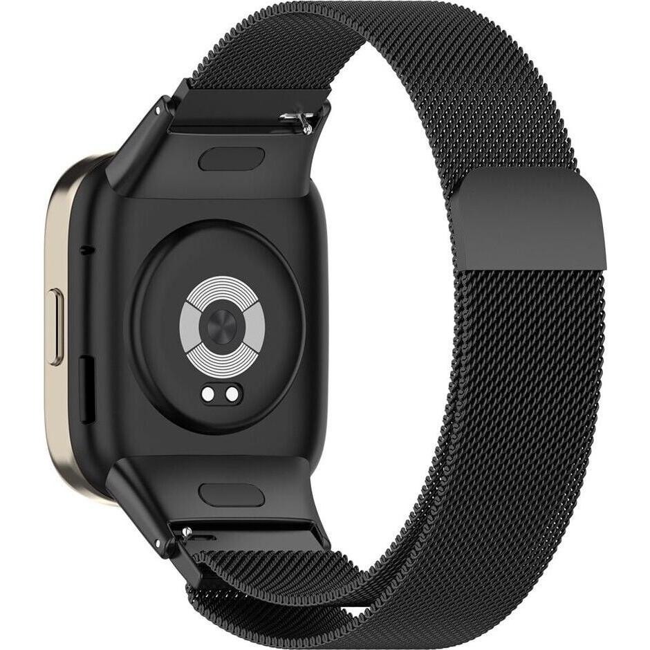 Thumbnail - Strap-it Milanaise Armband, Uhrenarmband, Schwarz