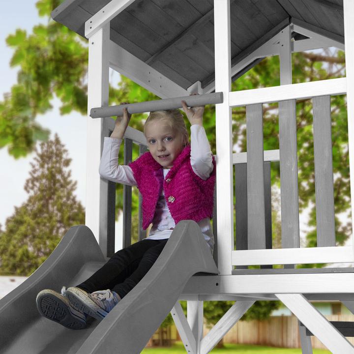 Immagine prodotto Axi Torre da gioco Beach Tower con telaio da arrampicata - Grey Slide