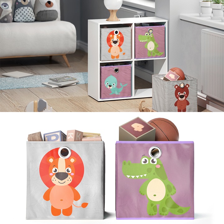 Produktbild Vicco Kinderfaltboxen (30 x 30 x 30 cm)