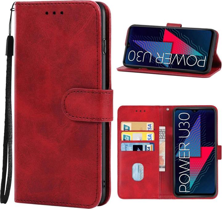 Actual product image Cover-Discount Wiko Power U30 - Leather case cover (Wiko Power U20)