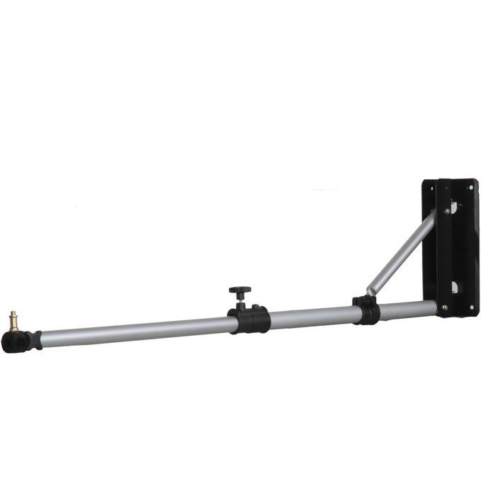 Thumbnail - Walimex Wand-Lampenstativ (120 cm, 6 kg), Lampenstativ, Silber