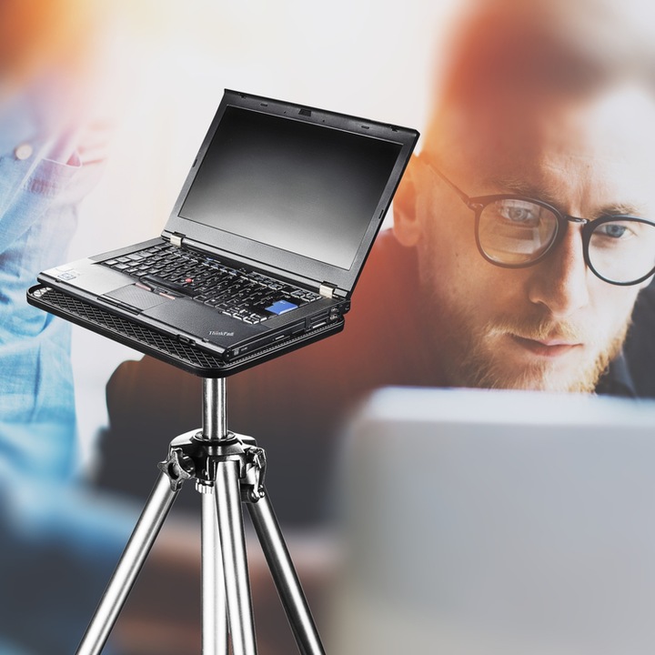Produktbild Walimex Stativ Laptop und Projektorplatte (Metall, Kunststoff)