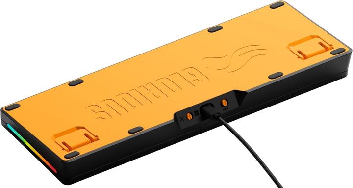 Immagine prodotto Glorious GMMK 3 HE 65% Tastiera da gioco personalizzata - Pre-costruita, ISO (DE), interruttori Fox HE, nero (DE, Cablato)