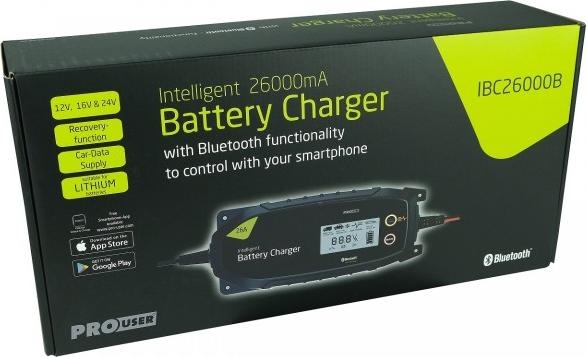 Actual product image ProUser IBC26000B 18181 Car charger 12 V, 24V 26A 13A (12V, 24V)