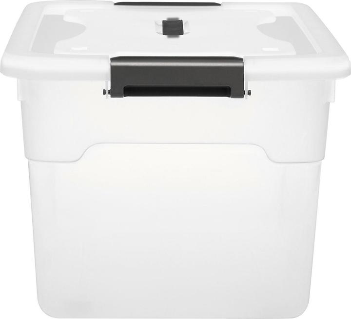 Immagine prodotto Juskys Set di scatole portaoggetti con coperchio (33 x 45 x 26 cm, 30 l)