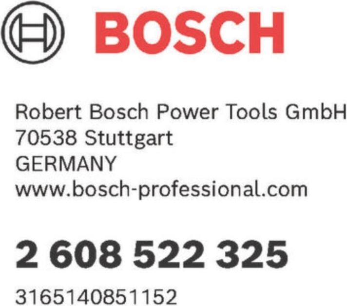Actual product image Bosch Professional Zubehör PRO Pozidriv Impact Bit, PZ2, 25 mm, 8 pcs. (Cross Pozidriv PZ)