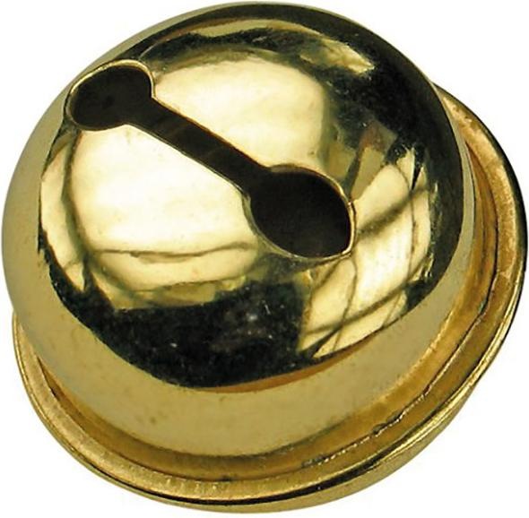 Produktbild Glorex Rollenglöckchen 15mm 8St goldfarben