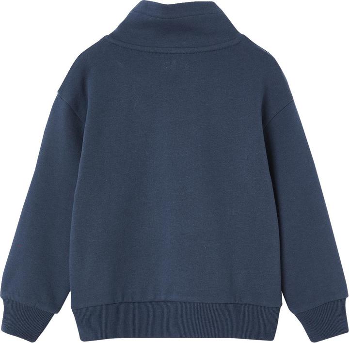 Produktbild Vertbaudet Jungen Sweatshirt mit Schalkragen und Print, Recycling-Polyester (86)