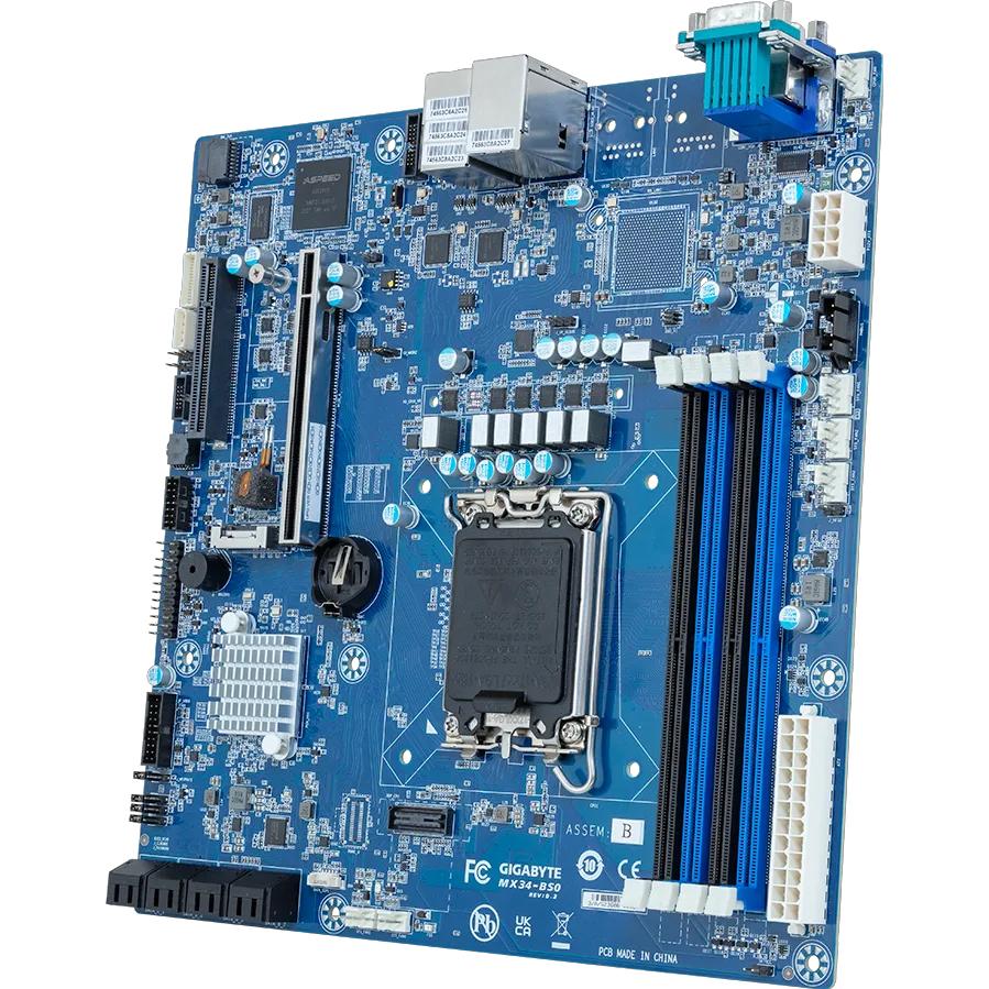 Gigabyte Płyta główna MX34-BS0(MR) 1x LGA1700 Intel Xeon E-24XX C262 (4x DIMM 8x SATA 1xM.2 2x1Gb (L
