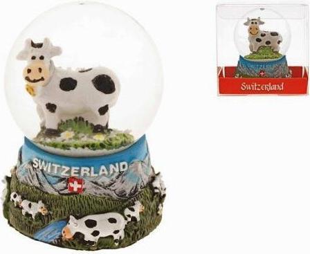 Alberto Snow globe cow