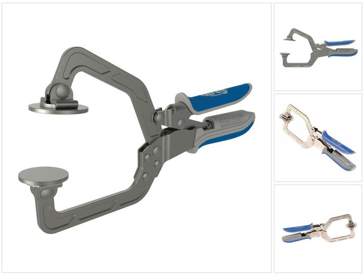 Kreg Wood Project Clamp Morsetto per pezzi di legno 3" / 76 mm Automaxx ( KHC3 ) (76 mm)