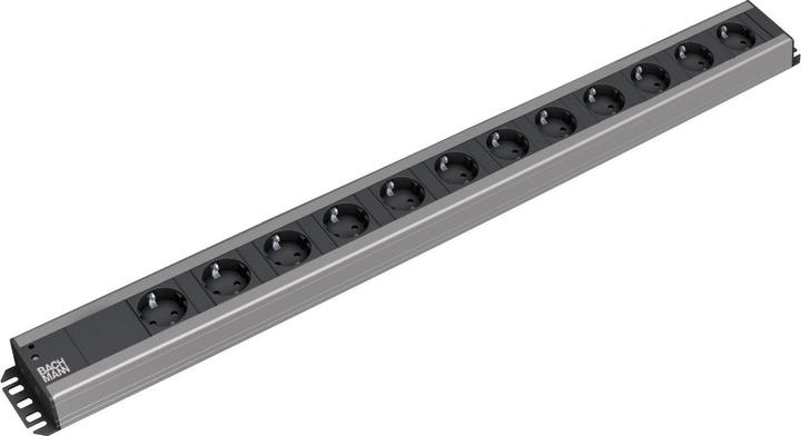 Produktbild Bachmann HANDWERKER Steckdosenleiste (12 x, CEE 7/3, 2 m)