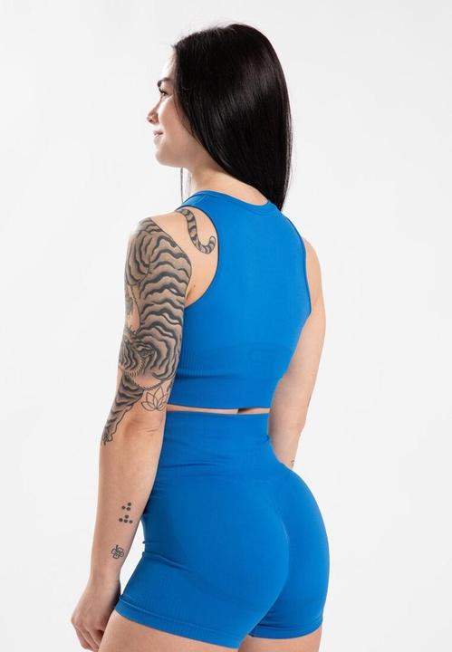 Immagine prodotto Gorilla Wear Olivia Seamless Crop Top - blau (M, L)