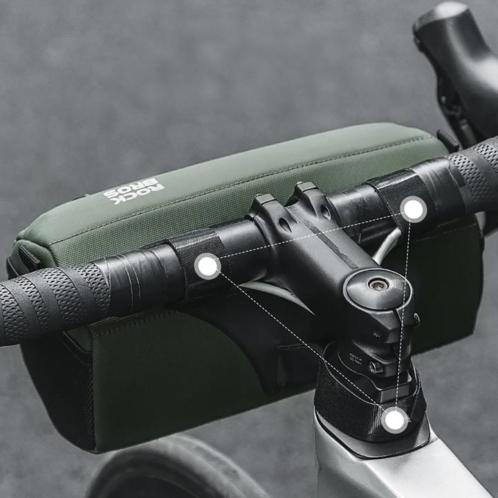 Actual product image Rockbros Handlebar Bag (2.20 l, Handlebar bag)