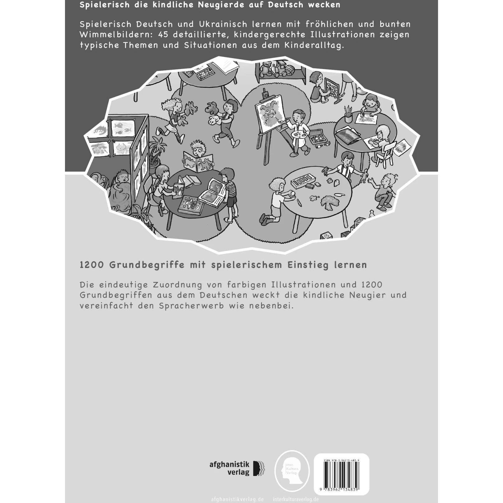 Thumbnail - Mein erstes Bilderwörterbuch Deutsch-Ukrainisch-Russisch, Kinderbücher von Bambino Verlag - Social Business Verlag