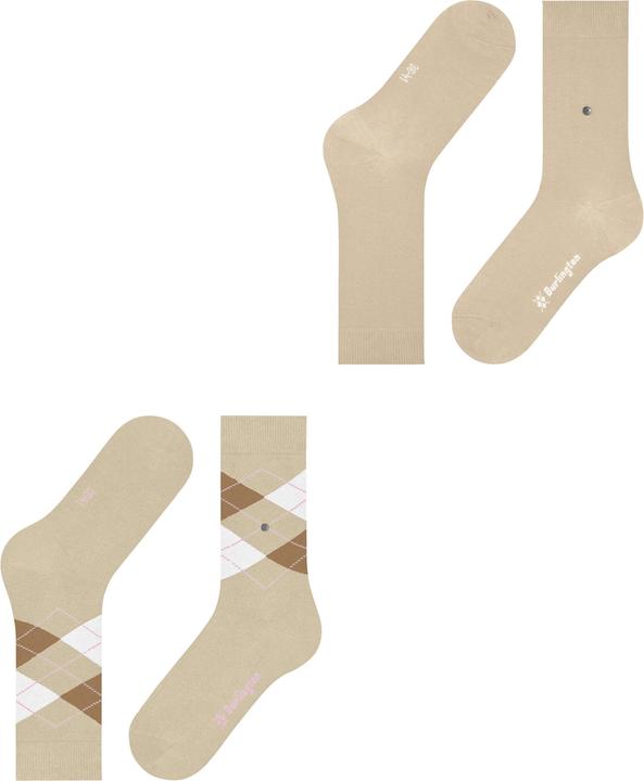 Produktbild Burlington Everyday Argyle Mix (2er Pack, 36 - 41)