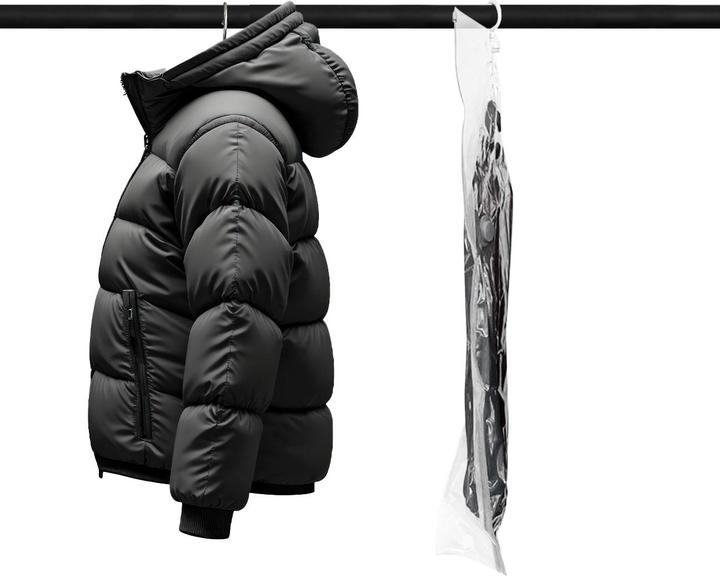 Produktbild Ideoon 4er-Set Vakuum-Beutel mit Haken, 67 x 90 cm