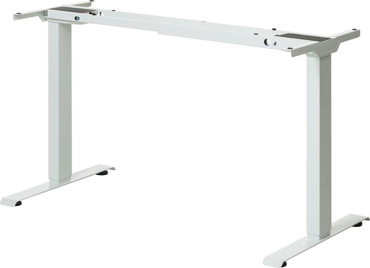Actual product image Ergowork Modest II Electric Desk Frame, White