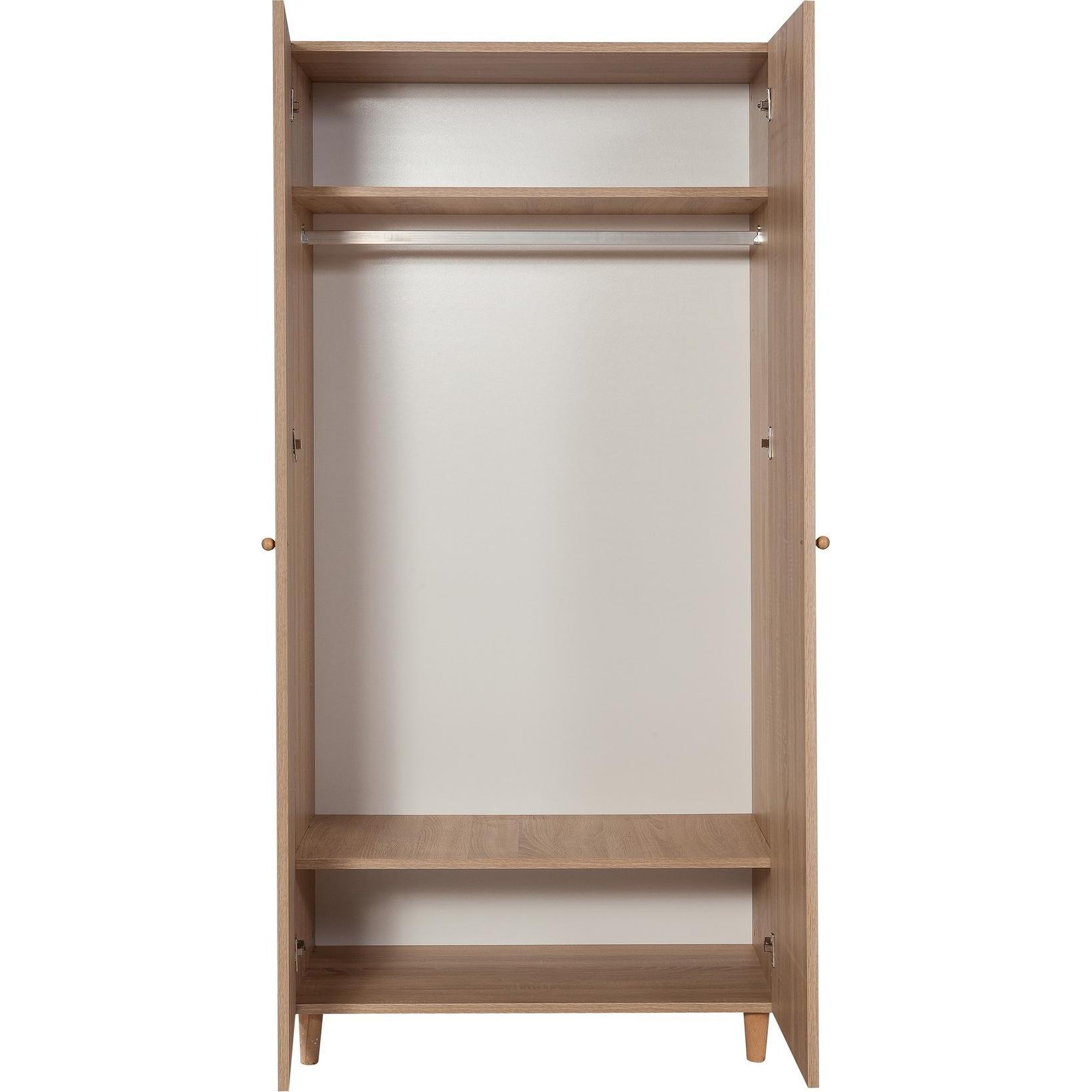 Thumbnail - Homitis, Kleiderschrank, Lidya (90 x 192 x 52 cm)